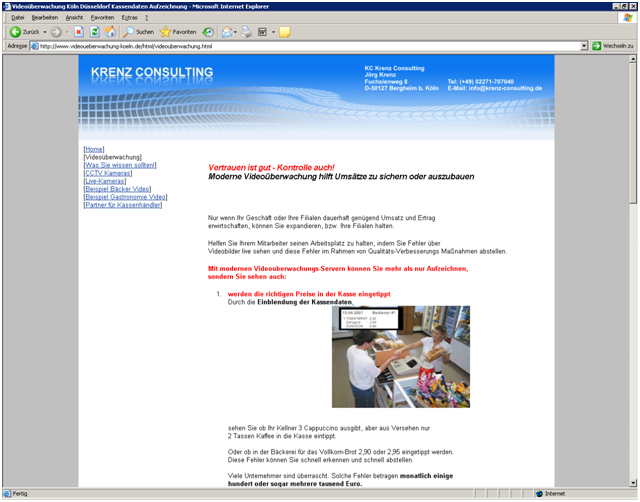 Krenz Consulting 2006